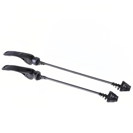 QR Bike Skewer Set 145/180mm - Quick Release Axle for MTB/Road Bikes, 4.5mm Alloy/Steel, Tool-Free Installation, Heat/Corrosion Resistant, Lightweight (46g/51g) - Fits 20"-28" Wheels