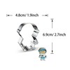 WDYJMALL Astronaut Shape Cookie Cutter - A