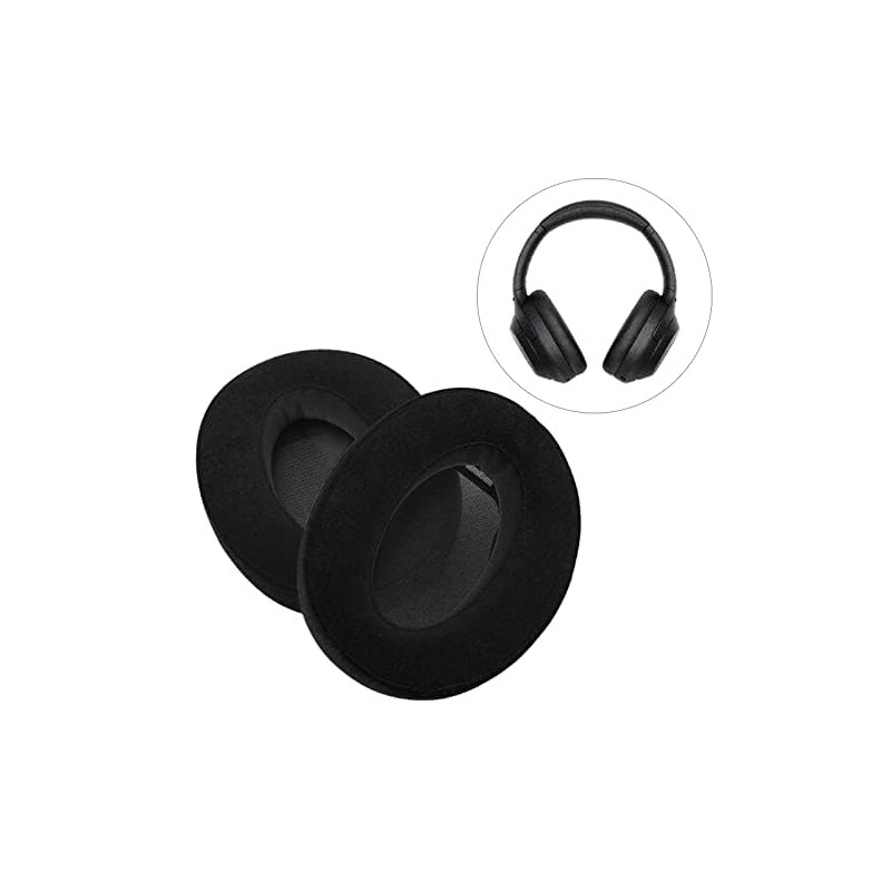 ASHATA Ear Pads for WH-H910N, Soft Memory Foam Protein Leather,
