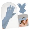 Zerodeko 3Pairs Reusable Cleaning Gloves for Dishwashing Kitchen Use Comfortable
