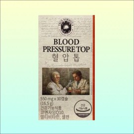 True Formula Blood Pressure Top 550mg 30 Capsules 1 Box Antioxidant Blood Pressure Nutrient Blood Circulation Management Health Care Capsule Type Daily Care / 트루포뮬러 혈압톱 550mg 30캡슐 1박스 항산화 혈압 영양제 혈행관리 건강관리 캡슐형 데일리케어