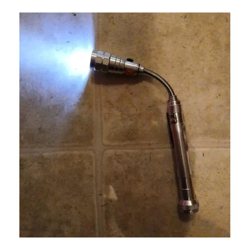 Roughneck Magnetic LED 2 Ft Extension W/Flexible Neck Worklight -