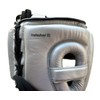 PRIZE RING "Professional SX" Lightweight Headgear, Grey Silver/Black (L)