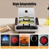 Double-tier Rice Noodle Rolls Machine, Chinese Stainless Steel Steamed Rice