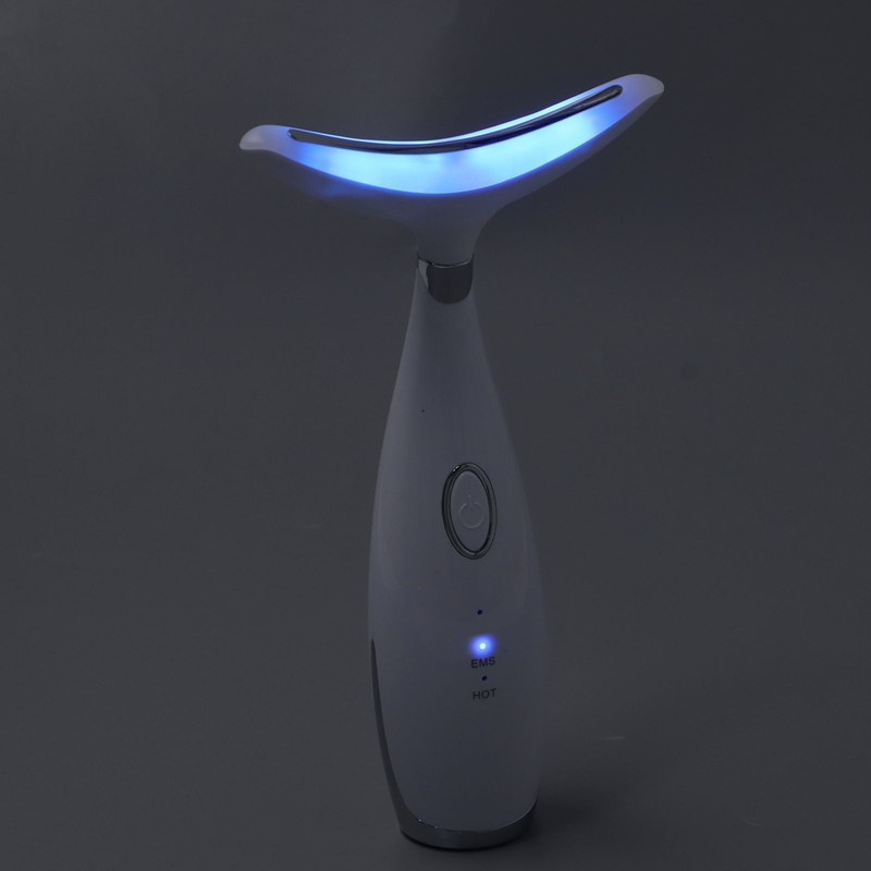 Neck Lifting Massager Colorful Lights Promote Circulation Neck Skin Tightening
