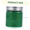 OHPHCALL 100g Fine Glitter Green Epoxy Resin Crafts Powder Bottle
