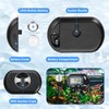 Simple Deluxe LCD Digital Aquarium Thermometer, Reptile Fish Tank Water