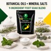 Foot Soak with Tea Tree Oil & Peppermint Oil &
