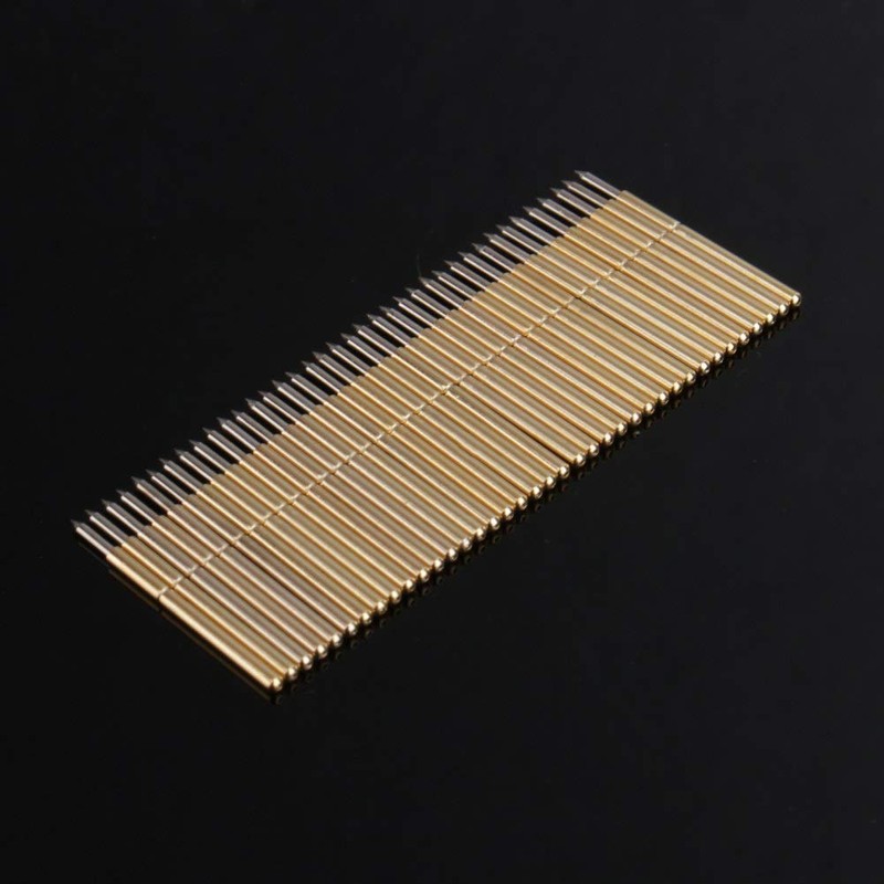 100pcs Spring Test Probe P75-B1 Spring Thimble Round Pogo Pin