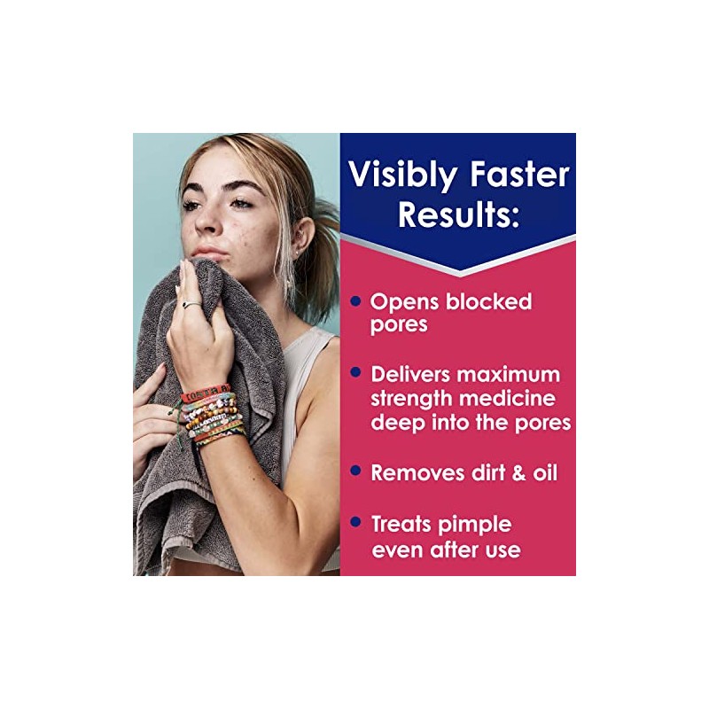 Clearasil Rapid Rescue Deep Treatment Cleansing Pads, 90 Count