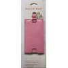 Belle Hop Slim Leather Luggage Tag, Pink
