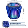 Inflatable Pool Bar with LED Light, Inflatable Floating Cooler