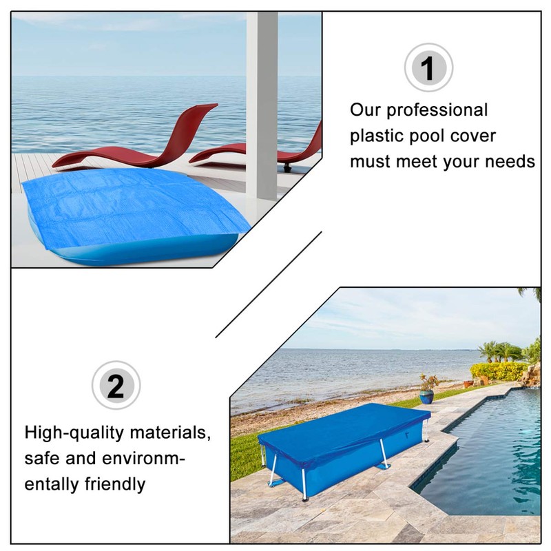 Sosoport Camping Tarp Pool Cover Protector Inflatable Pool Cover Waterproof