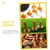 WOONEKY 8pcs Golf Mat Golf Training Tee Golfing Practices Tees