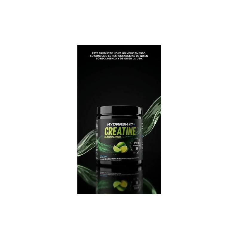Creatina Monohidratada 300g Polvo Hydrashot
