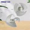 Refrigerator Condenser Fan Fits for LG, Replaces EAU63103302, EAU63103301, AP6235485,