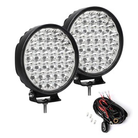 EXZEIT 6 inch 224w Led Driving Lights, 22400 lumens Fog Light Ofroad Lights for Jeep Trucks SUV ATV, 12V/24V