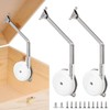 2 Pcs Toys Box Hinges, Soft Close Lid Chest Hinges,