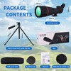 ZHENCHABIN 25-75x80 Spotting Scopes with Tripod & Phone Adapter -