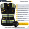 JKSafety 9 Pockets Women Hi-Vis Reflective Safety Vest | Mesh