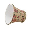 Aspen Creative 30005-2A, Bell Clip-On Chandelier Lamp Shade, Floral Print,