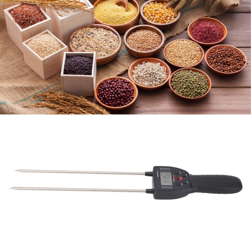 Grain Moisture Meter Multi Variety Grain Humidity Tester with Voice