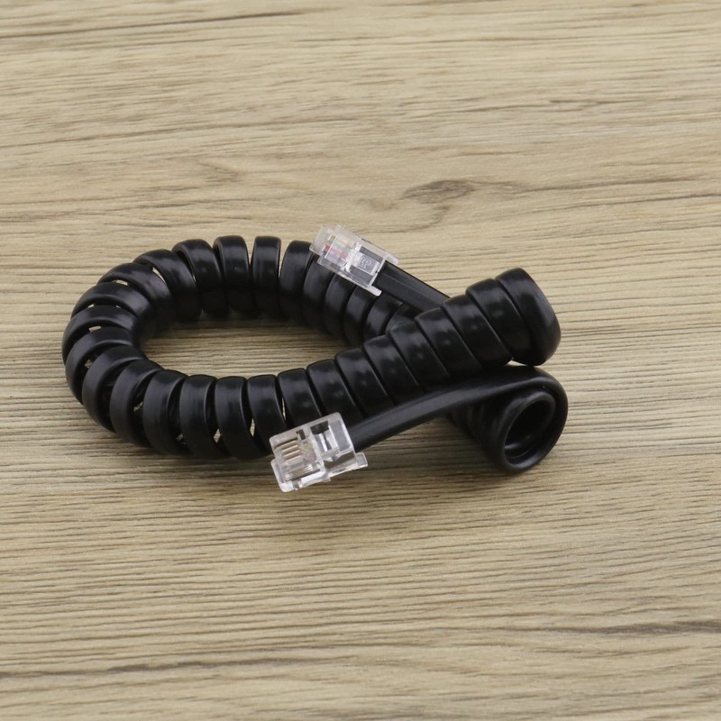 ECSiNG 4 Pack Telephone Mobile Cable Replacement Cable Wrapped Telephone