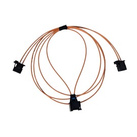 Daniko Fibre Optic Y-Adapter 90 cm MOST Fibre Optic Cable Set