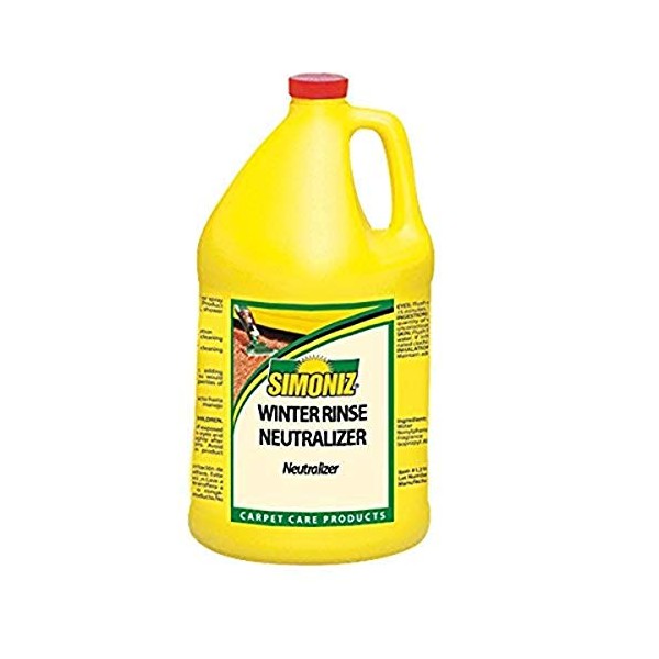 Simoniz W4115004 Winter Rinse Neutralizer, 1 gal Bottles per Case (Pack of 4)