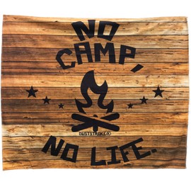 DUSTSTROKE Camping Flag Tapestry Cloth Wall Flag Fabric Poster Blindfold Tablecloth Leisure Sheet Outdoor Decor (Wood)