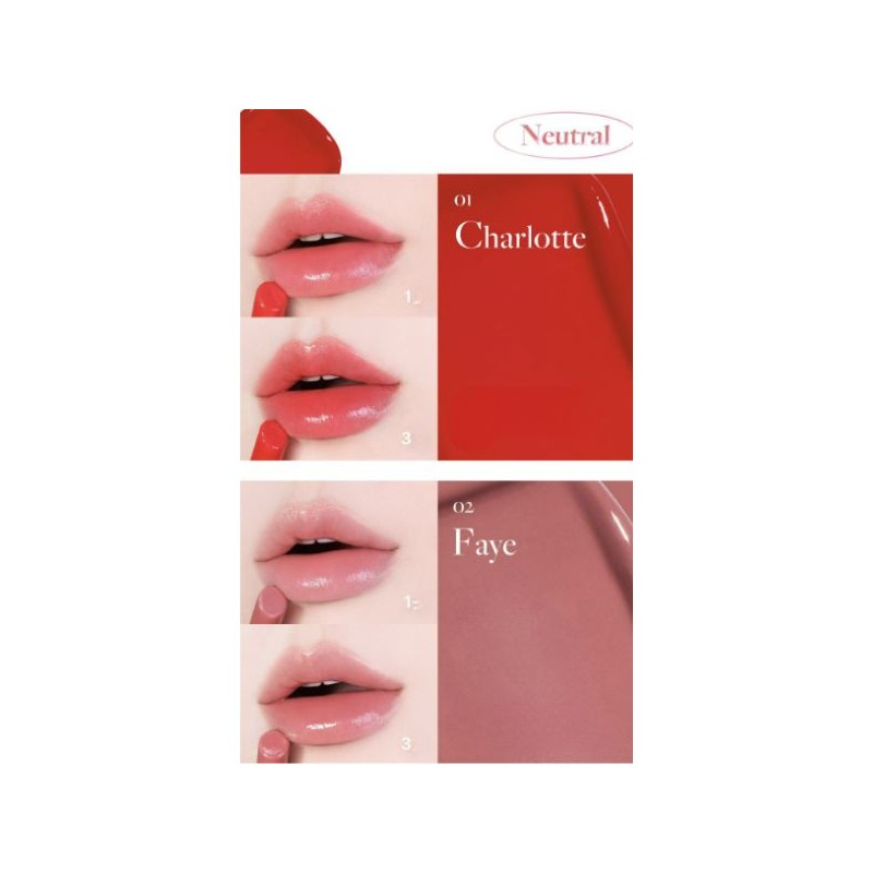 DEAR DAHLIA Lip Allure Glow Shine 2.4g, Color:04 Keira