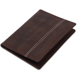 AMEHA Men Card Holder - RFID Card Wallet - Slim Men Wallet - Minimalist Credit Card Holder - RFID Protection Technology - Holds up to 6 Cards and Banknotes - Elegant Classic Style