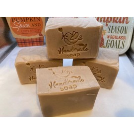 Homemade Jumbo Chunky Coconut & Cream Body Soap Lot 3 Bars 6.4 - 7.0 oz