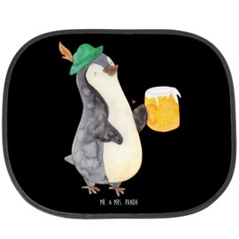 Mr. & Mrs. Panda Auto Sonnenschutz Pinguin Bier - Geschenk, Bierchen, Autosonnenschutz, Sonnenschutz Baby, Oktoberfest, Autoscheiben Sonnenschutz,