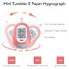 Reptile Tank Thermometer, Mini, Wireless,HD E-Paper Digital Indoor Room Thermometer
