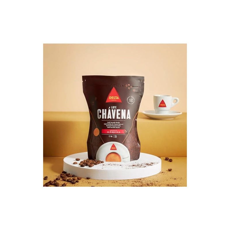 Delta Roasted Fine Ground Coffee for Espresso Machine 250g