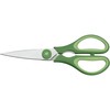 WMF “Touch” Kitchen Scissors, Stainless Steel, Lagoon Blue, Ergonomic Shape