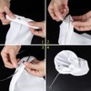 WMKGG Ultra Fine Mesh Strainer Bags, Commercial Grade Reusable Food
