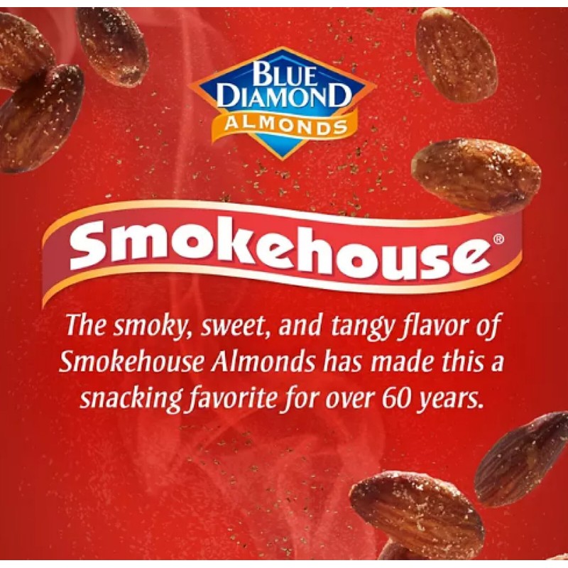 Blue Diamond Smokehouse Almonds, 40 oz.