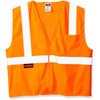 Radians SV2OSM Class 2 Solid Safety Vest, Orange, Medium