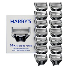 Harry's Recambios de cuchillas de afeitar, maquinillas de afeitar para hombres, 14 unidades