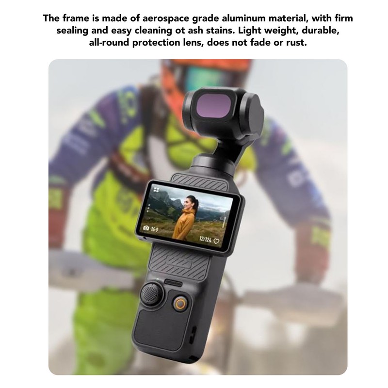 Adjustable ND Filter for Osmo Pocket 3 Neutral Density Camera