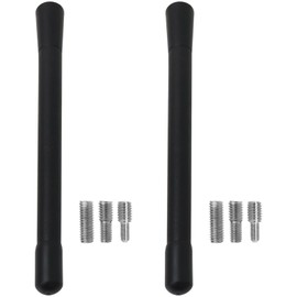 WELURE 2X Low-Profile 7-Inch Antenna - Perfect for Harley Davidson Touring Bikes (1989-2025)