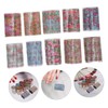 Housoutil Nail Art Stickers 10 Sheets DIY Manicure Stickers for