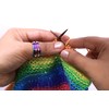 Knitter's Pride Rainbow Row Counter Rings for Knitting - Size