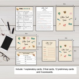 Office Party Friendly Feud Game, Team Building Games, Great for Coworker Game or Adult Trivia Game, Office Trivia Game Set, Office Activities(wd02)