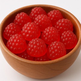 Gummy Raspberries Candy by Nuts To You | Chewy Raspberry-Flavored Gummies | Sweet Snack Treats | Made with Real Gelatin | Artificial Flavors (1 lb)