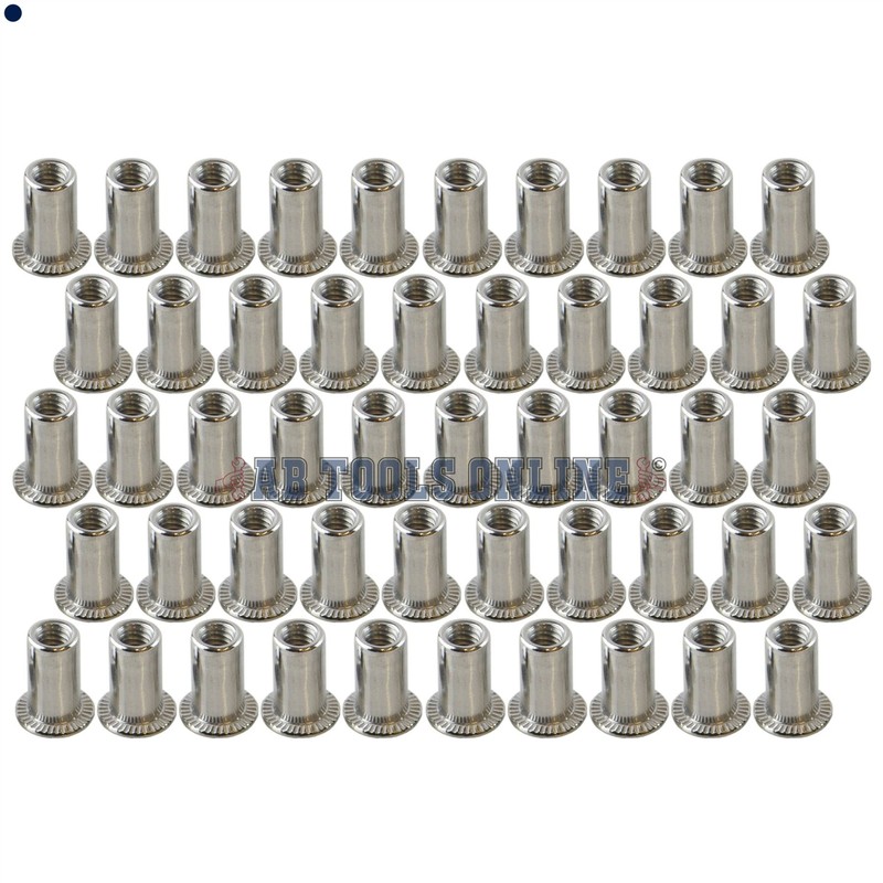 4mm Alu Nut Serts Riveting Nuts Rivet Nut Threaded Inserts