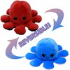 H GROSSMAN REVERSIBLE PLUSH OCTOPUS 20CM, Assorted Designs and Colours