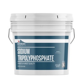 Earthborn Elements Sodium Tripolyphosphate, 1 Gallon Bucket, Cleaning Agent, Water Softener, Laundry Additive, Resealable Bucket